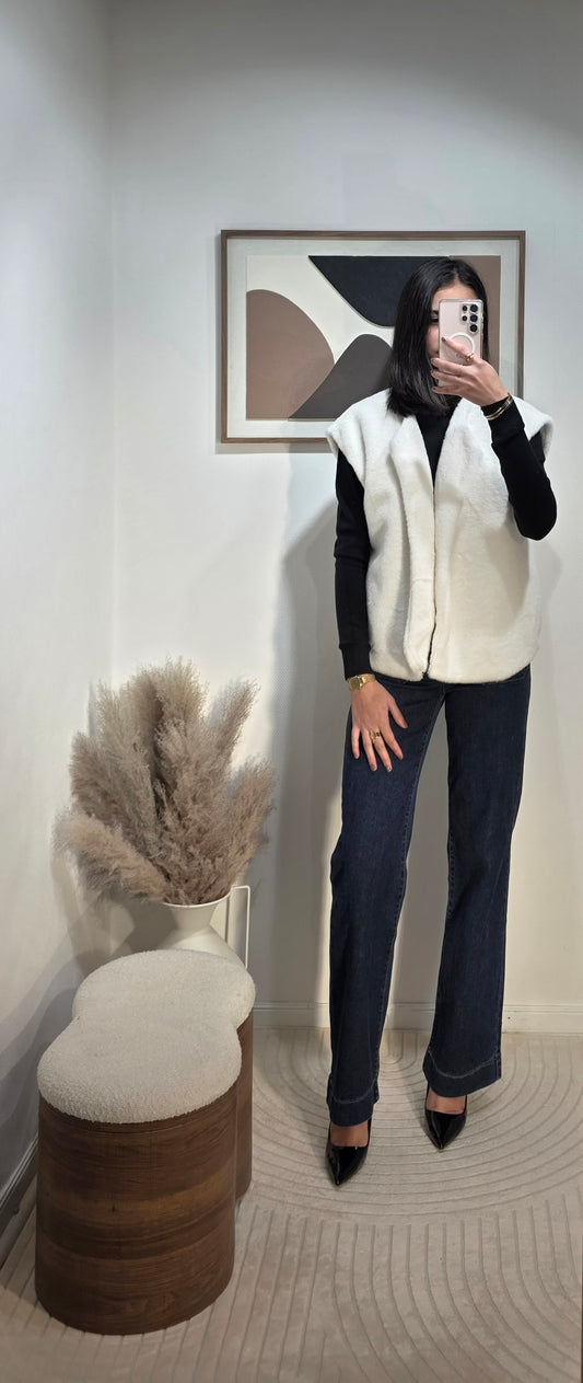 Gilet fourrure