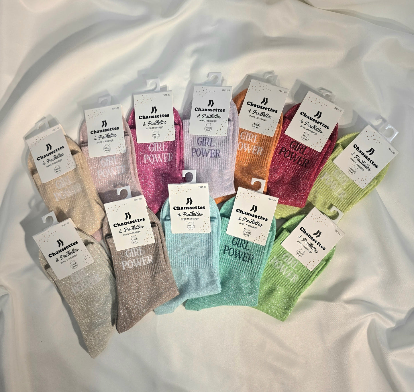 Chaussettes Femme - Girl power