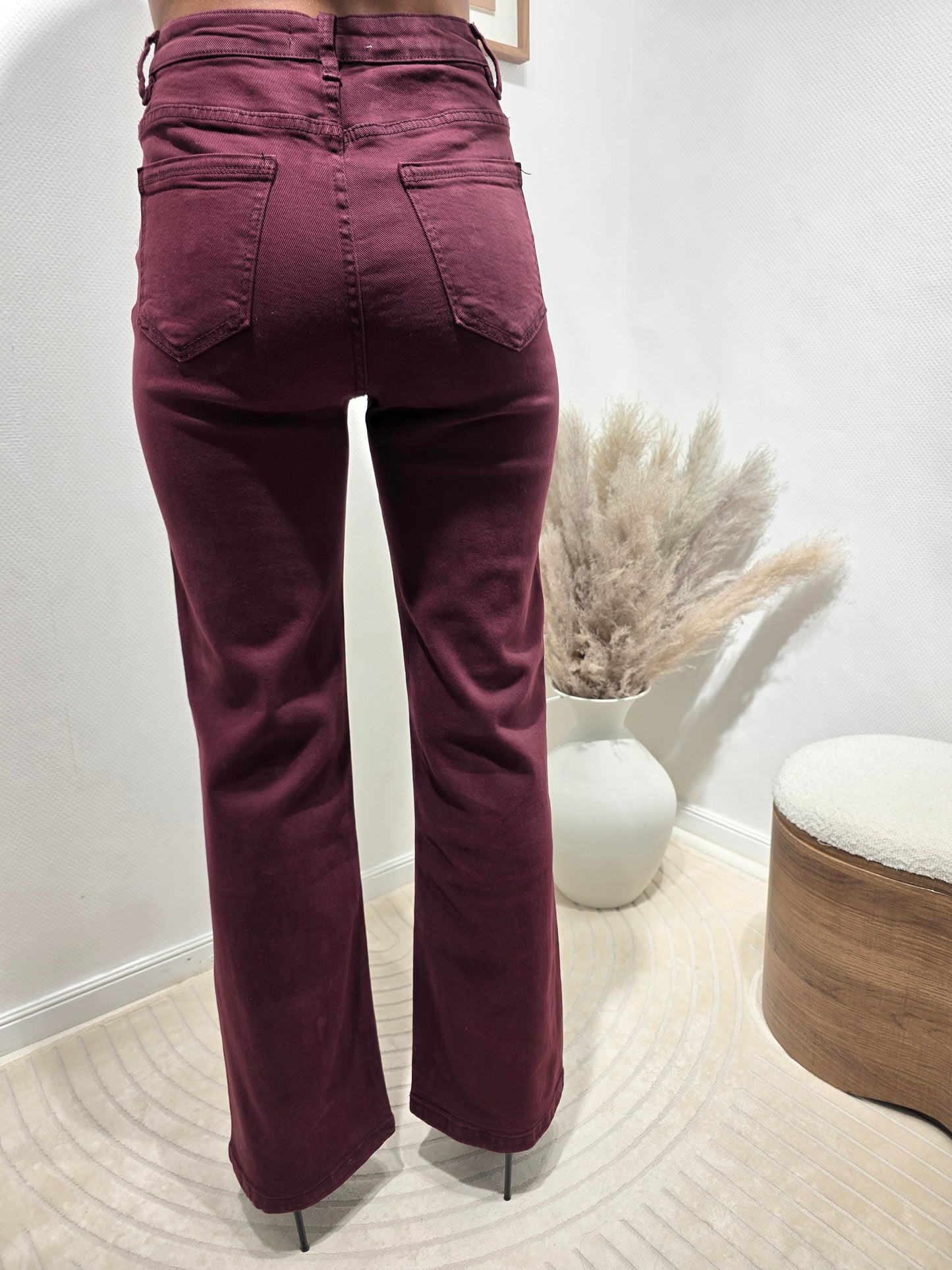 Jeans bordeaux