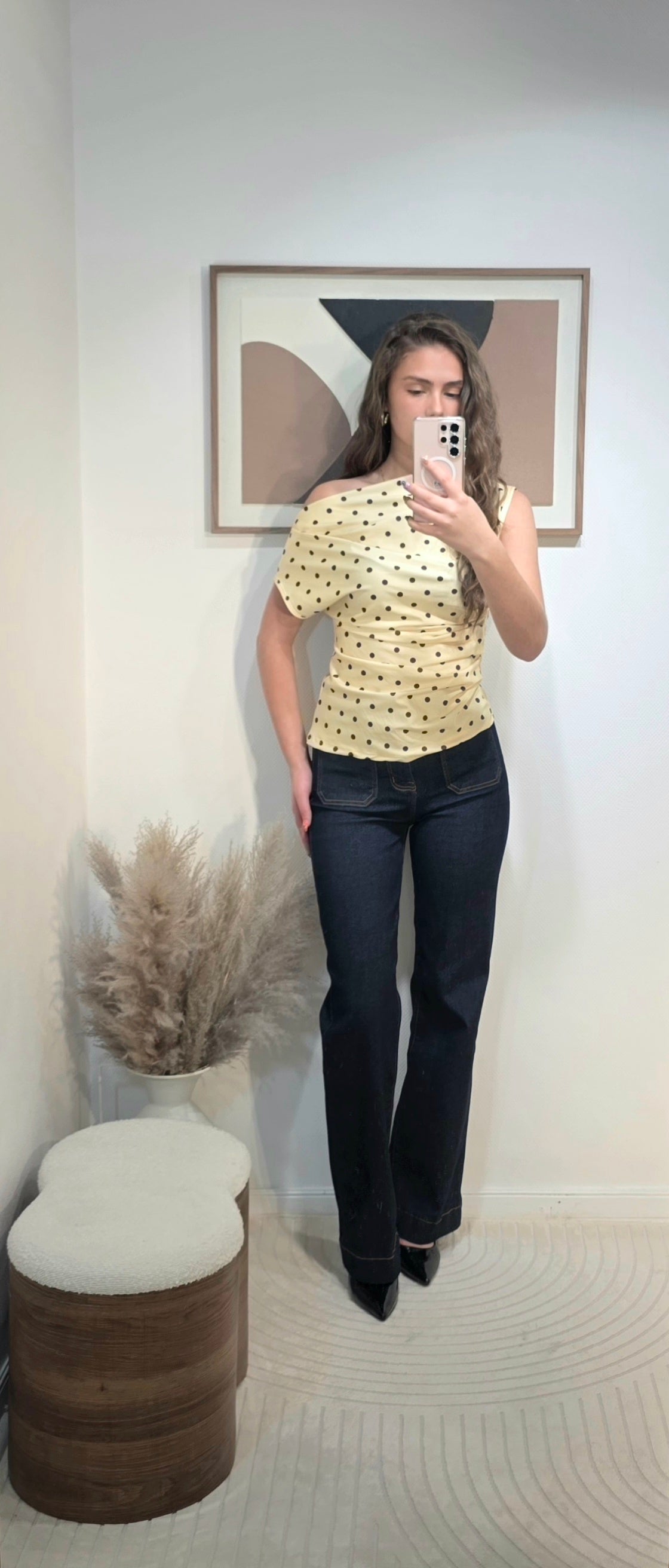 Top à pois