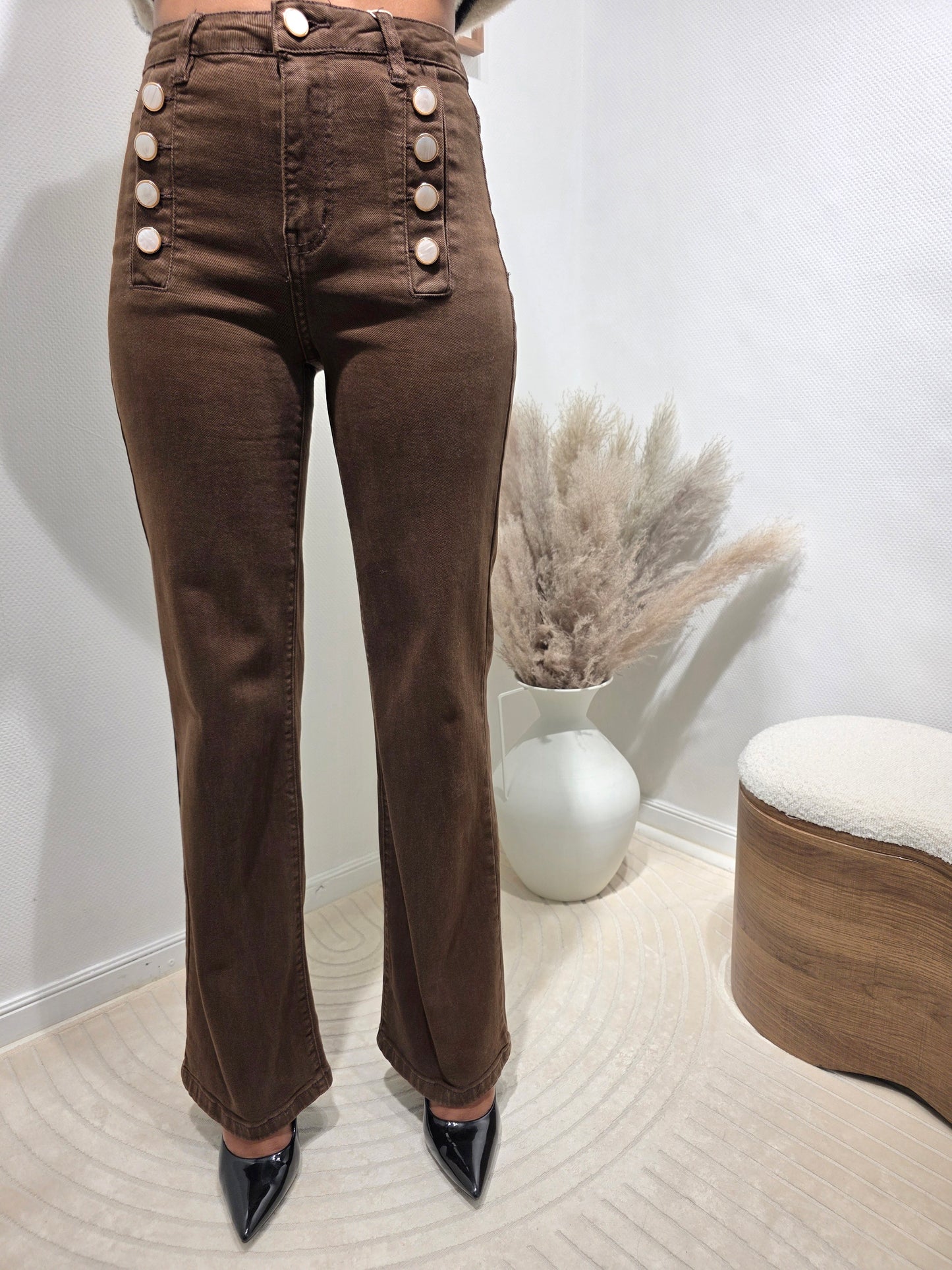 Jeans marron