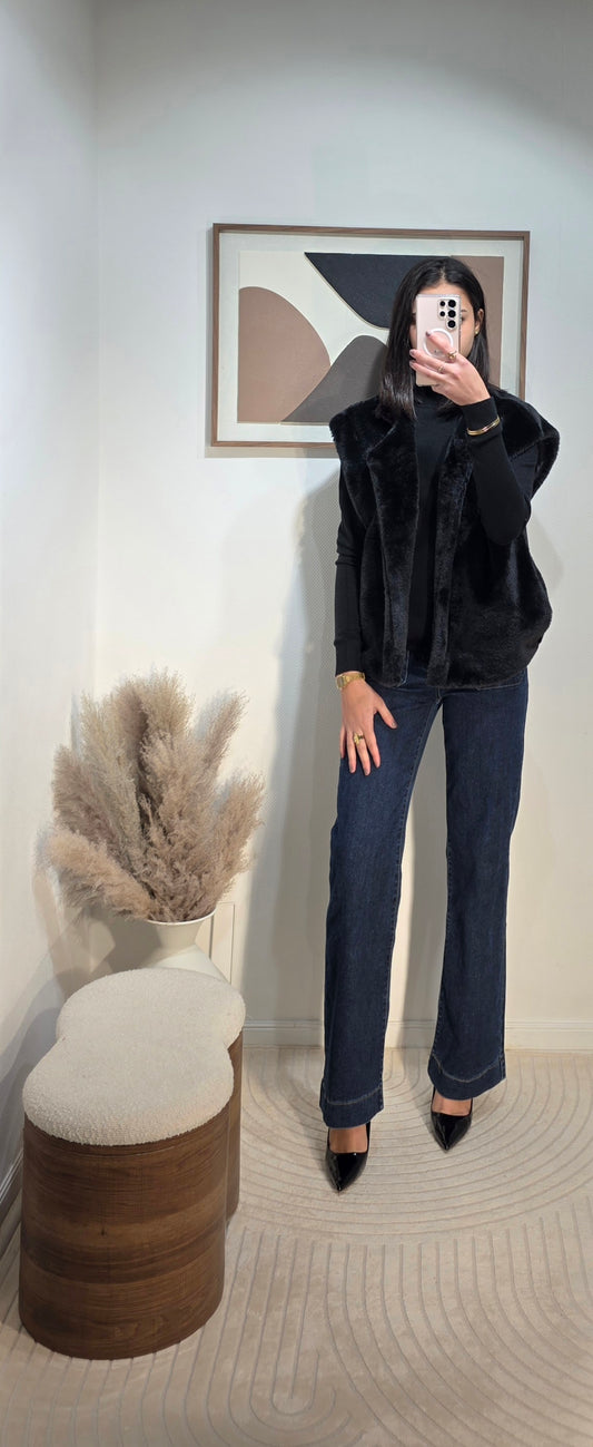 Gilet fourrure