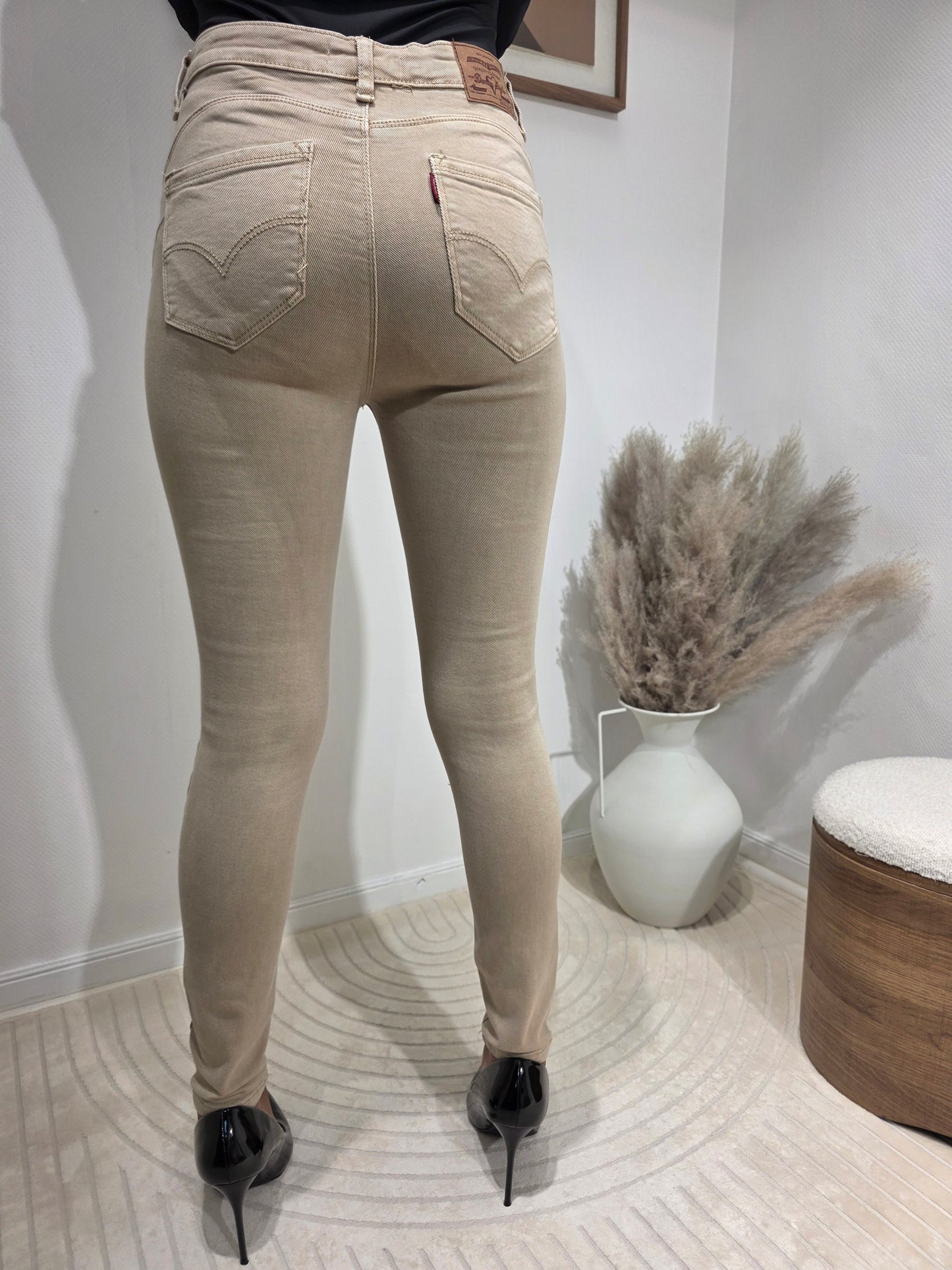 Jeans Skinny beige