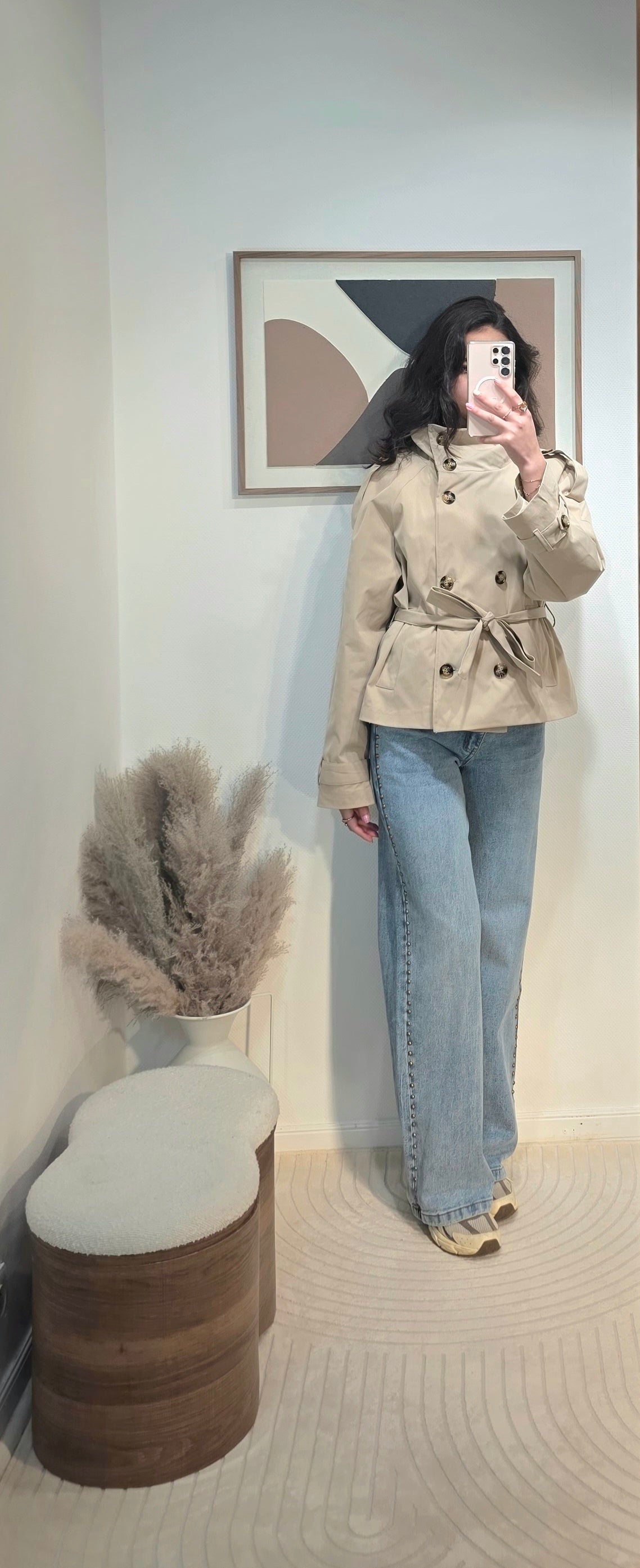 Jeans à clous