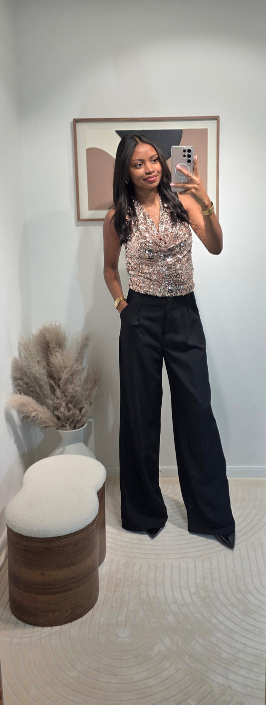 Top à sequins