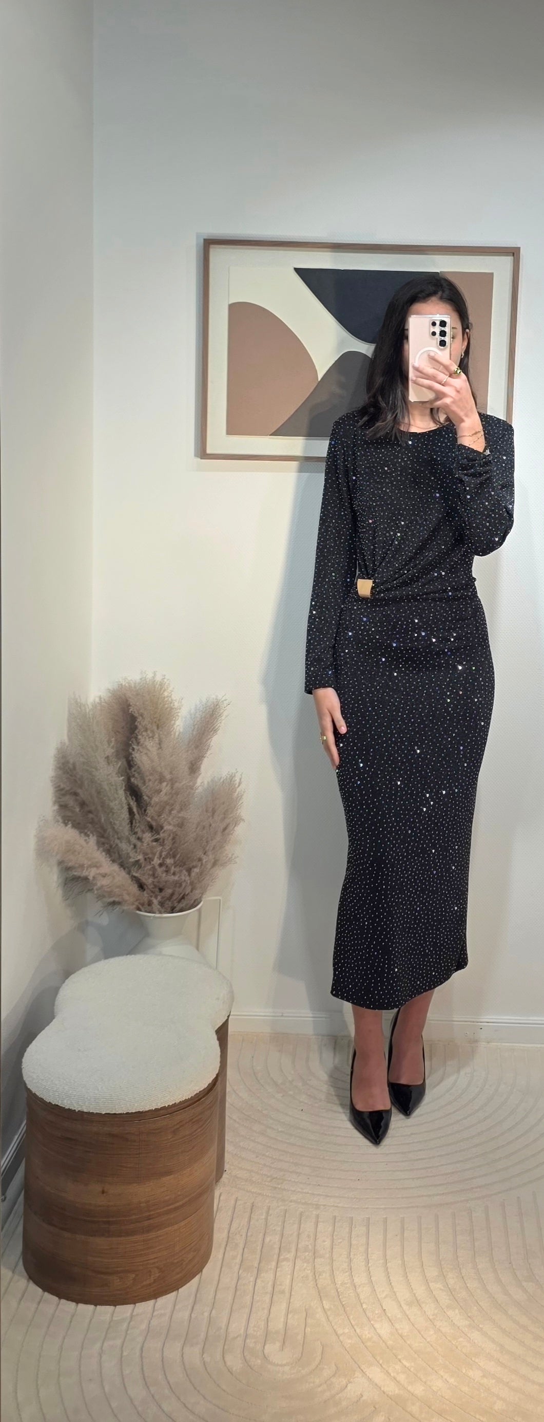 Robe à paillettes