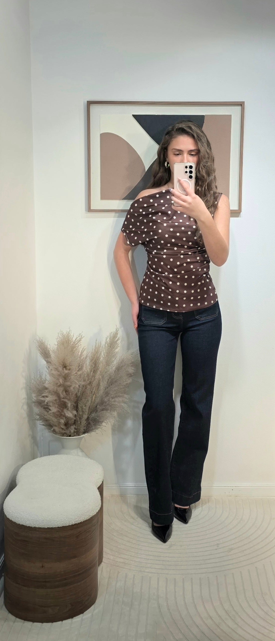 Top à pois
