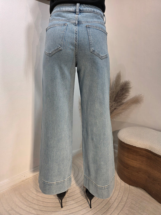 Jeans Straight bleu