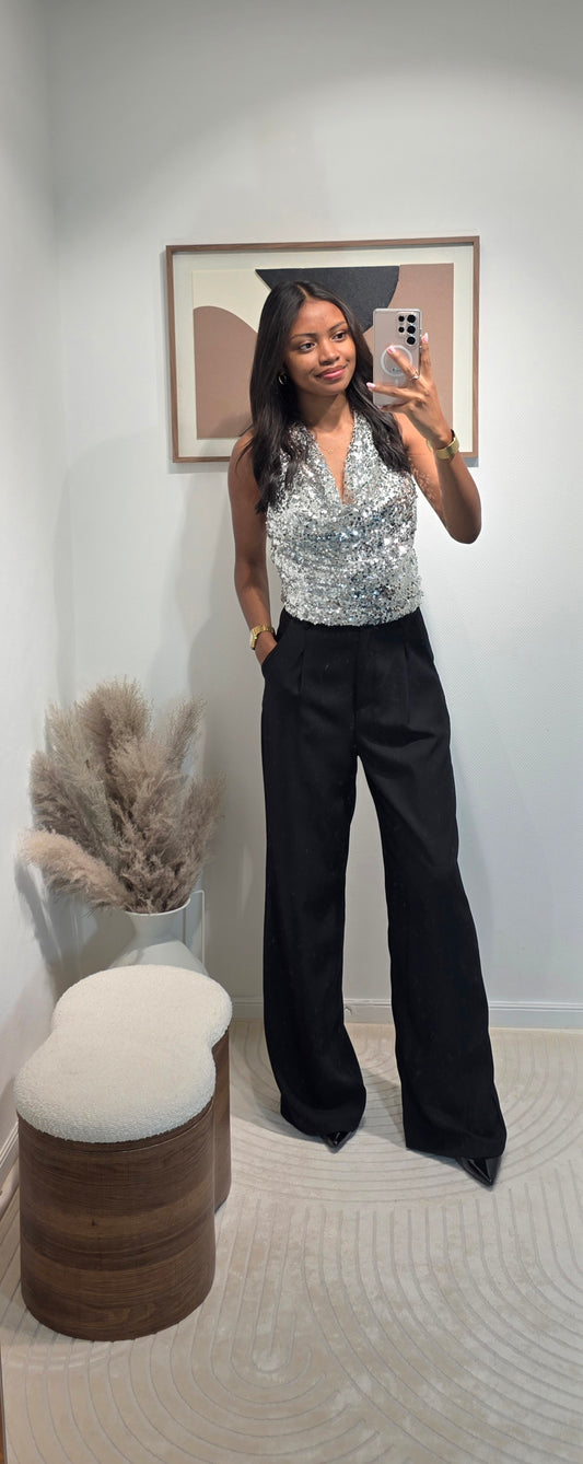 Top à sequins