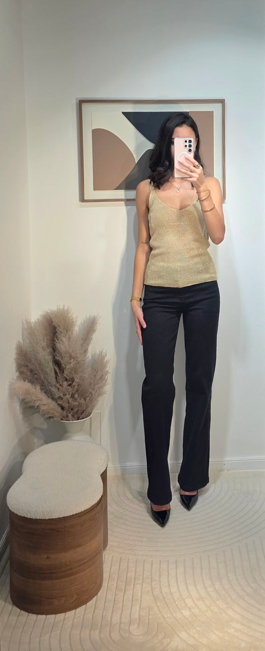 Débardeur paillettes